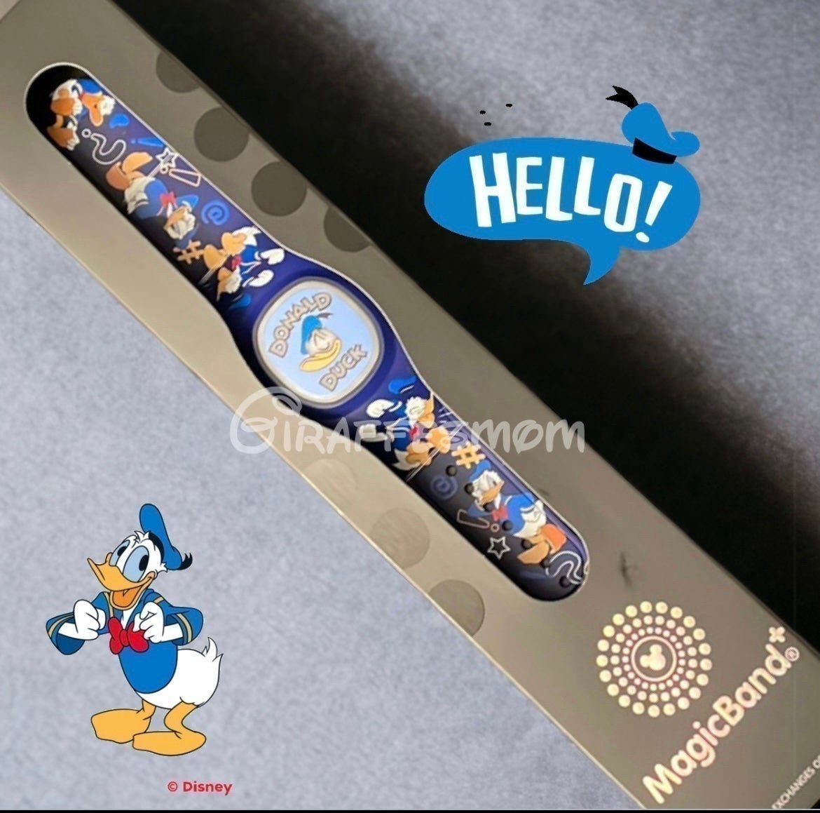 Disney Parks Donald Duck Magic Band Plus Limited Release NEW