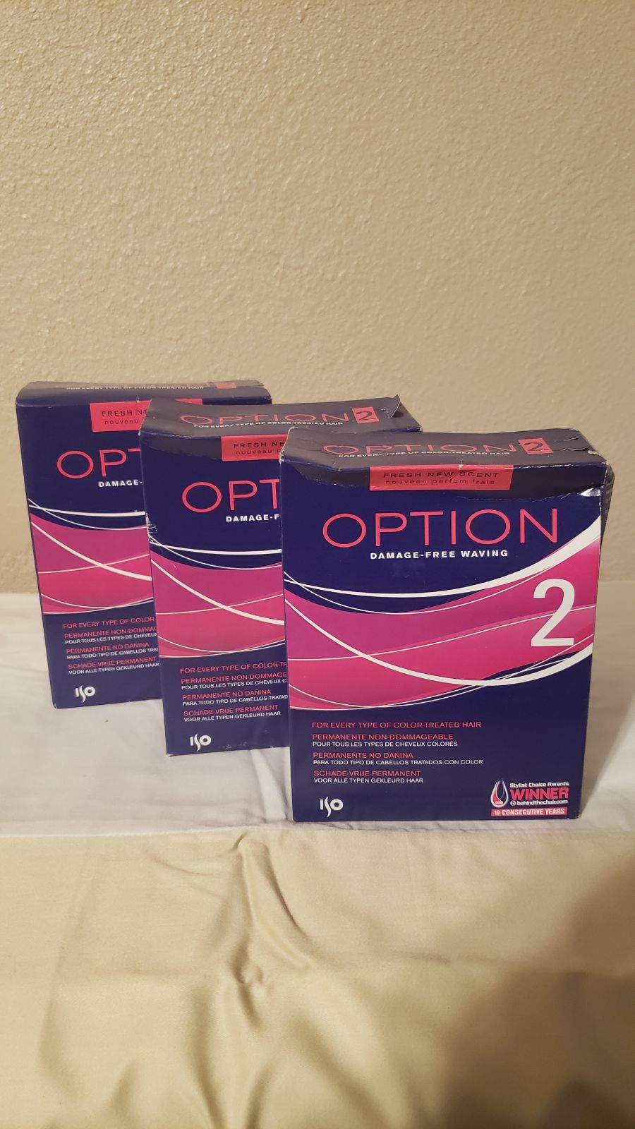 ISO Option 2 Professional Perm 3 boxes