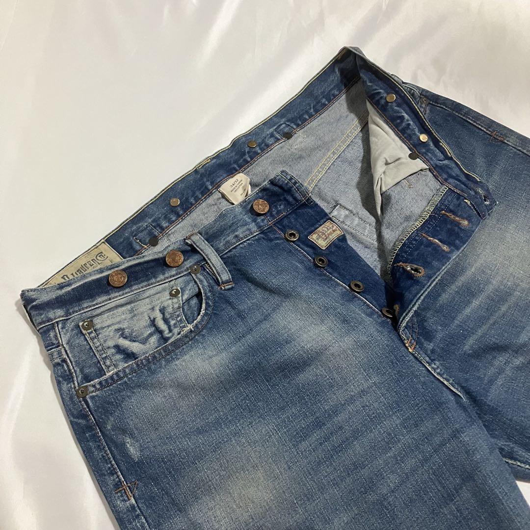 ## Polo Ralph Lauren/Baggy Denim Button Fly 20's Replica Jeans/w34