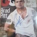 Brad Pitt signed Magazine