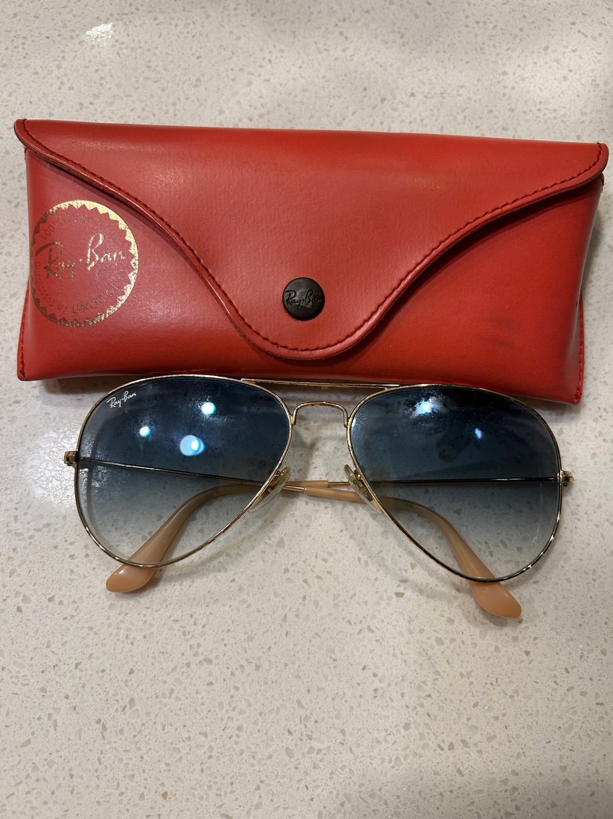 Ray-Ban RB3025 Aviator Gradient Sunglasses