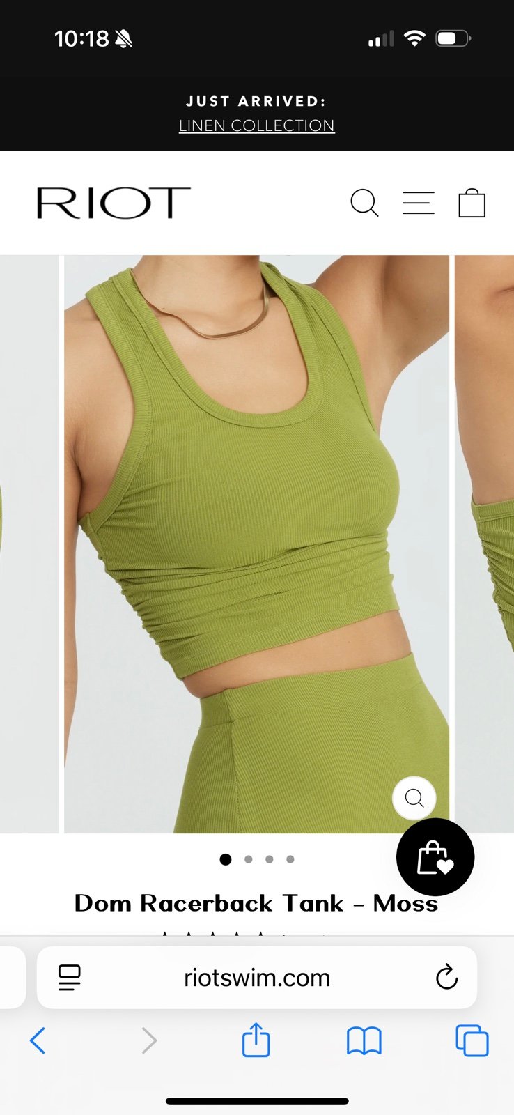 Riot swim Tank and Maxi Skirt set
