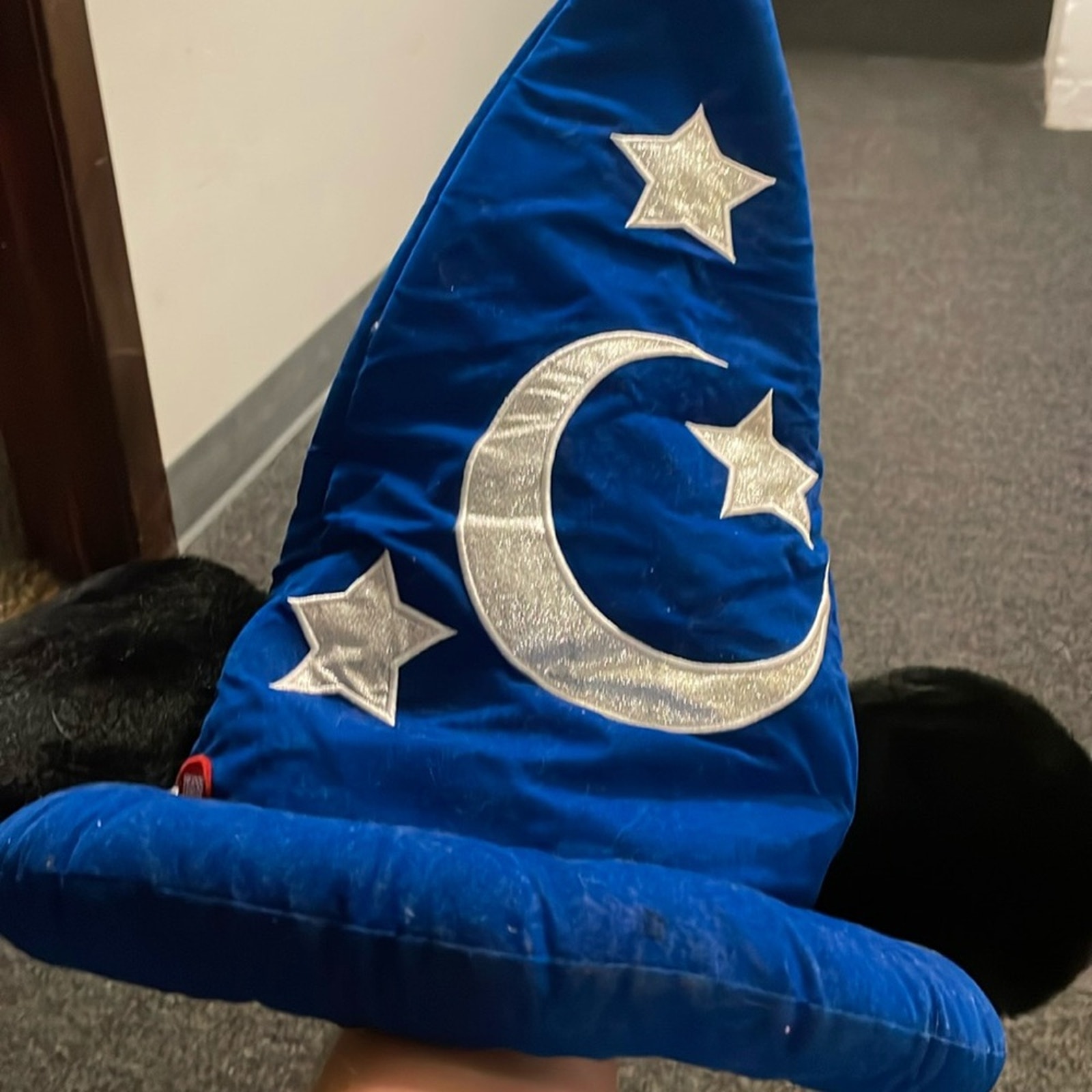 Disney Parks Mickey Mouse Sorcerer Hat Ears Wizard Fantasia Moon Stars Light Up