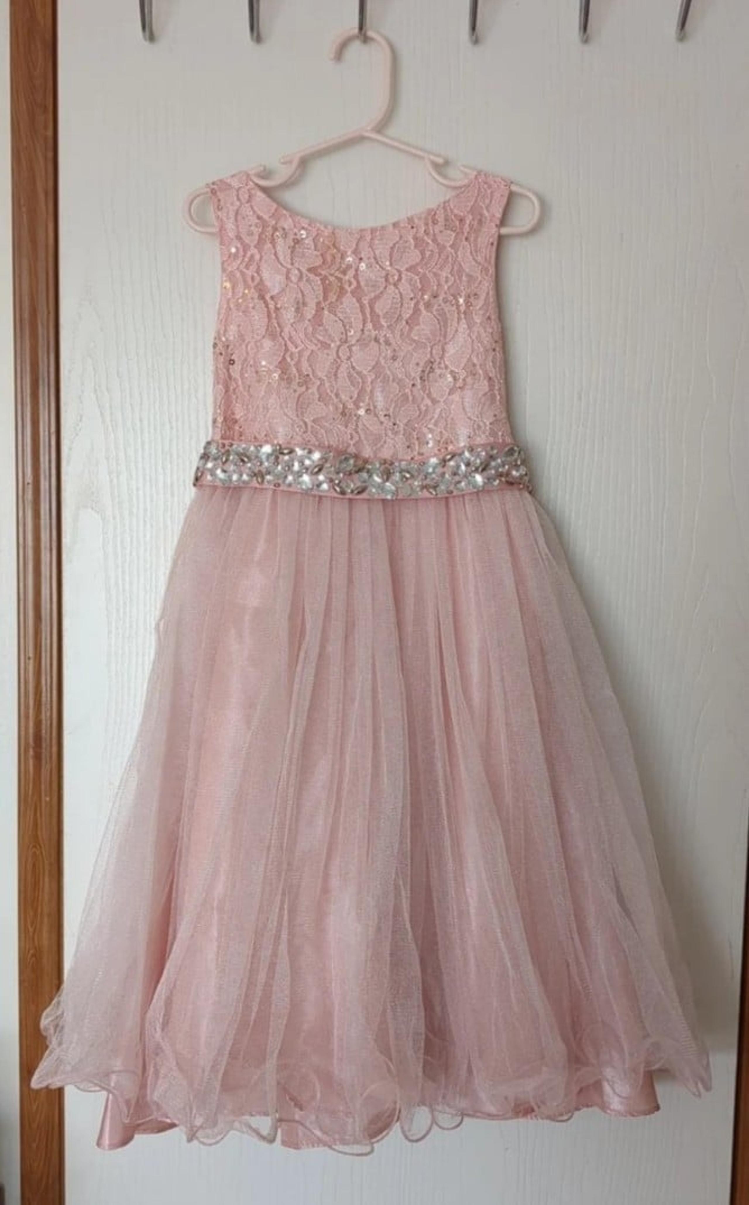 Pink Birthday / Flower Girl / Easter Dress Size 5/6