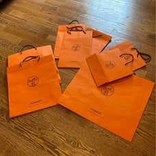 Hermes shopping bags