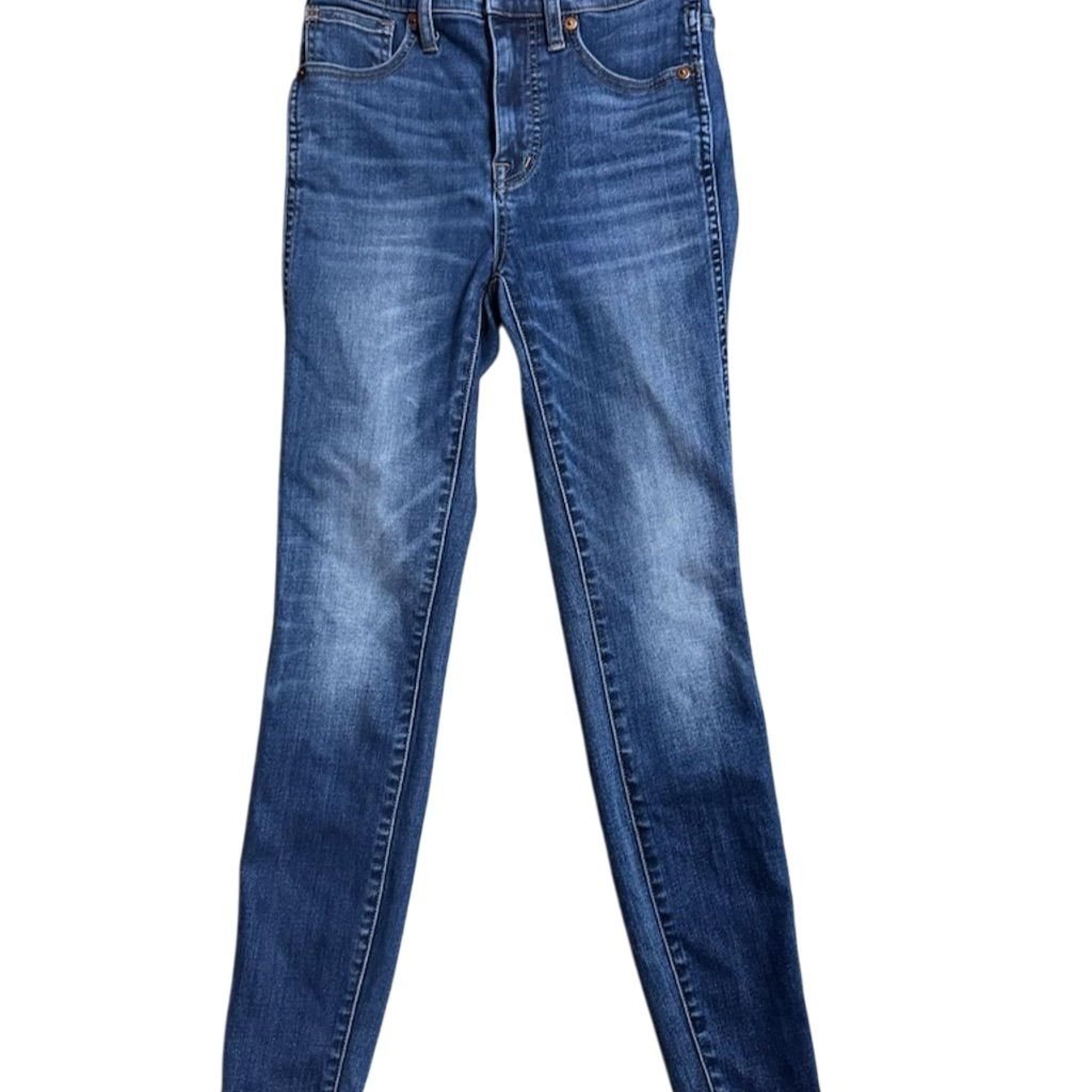 Madewell Women's High-Rise Skinny Jeans Blue Size 24