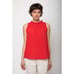 Xirena Noelle Top Sleeveless Chelsea Gauze Cotton Tank in Red size XS