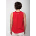 Xirena Noelle Top Sleeveless Chelsea Gauze Cotton Tank in Red size XS