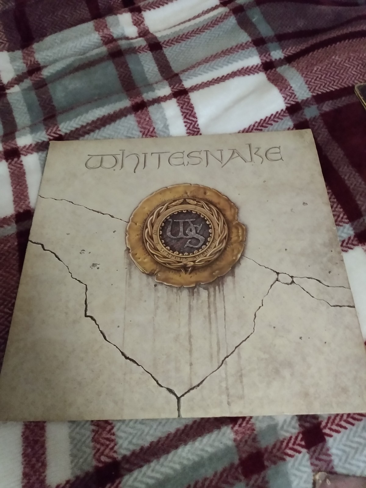 White snake Vintage vinyl Albumn record 1987