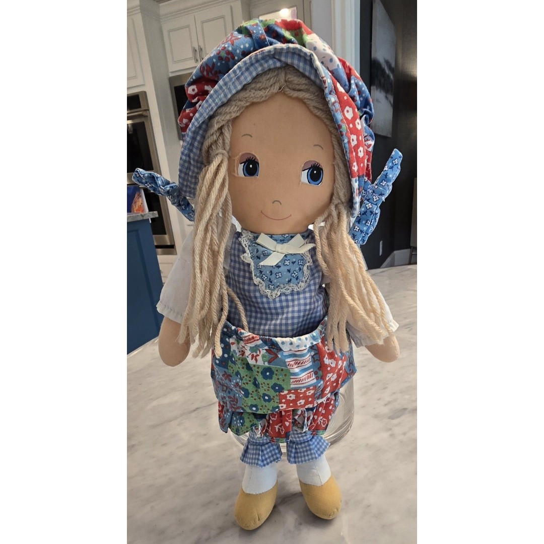 Holly Hobbie Rag Doll Day N' Night '70 Change Clothes Knickerbocker Open Eyes