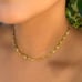 24 Womens 14K Gold Chain Link Necklace 14 Karat Ladies Silver Jewelry 24 inch