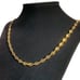 24 Womens 14K Gold Chain Link Necklace 14 Karat Ladies Silver Jewelry 24 inch