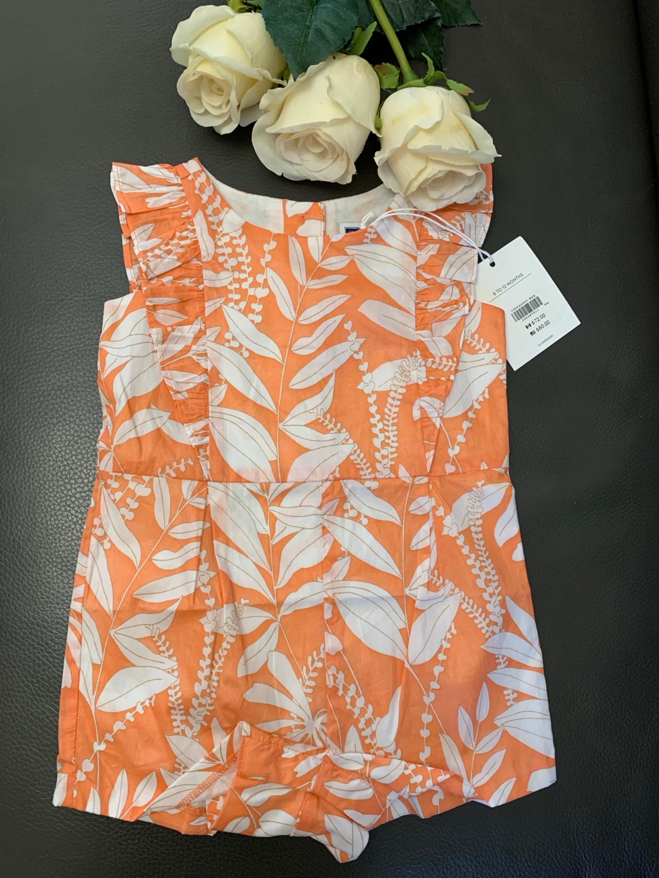 Janie and Jack girl romper