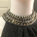 Anthropologie lightweight grey knit halter neck top with super cute . Medium