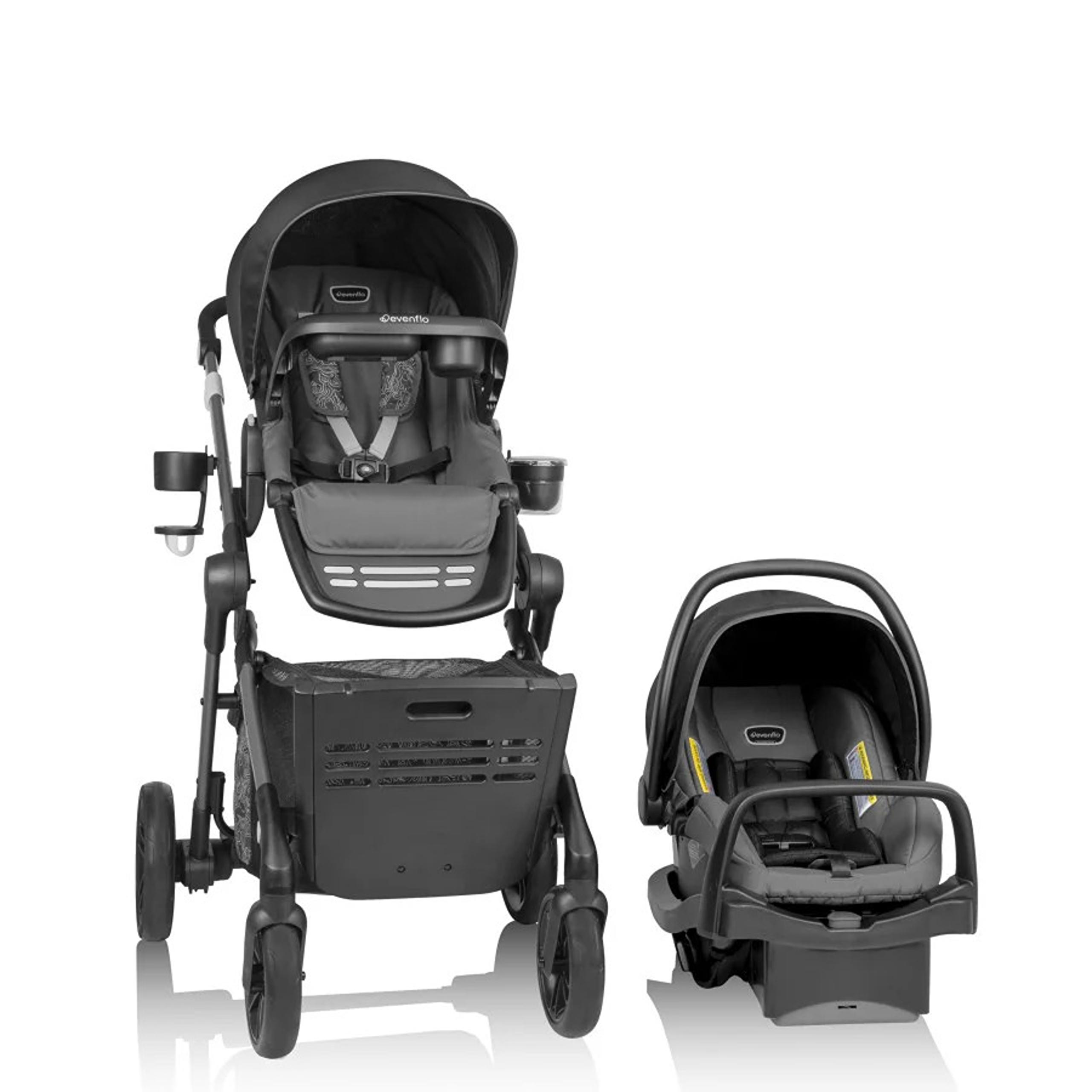 New! Evenflo Pivot Troop Child and Pet Modular Travel System