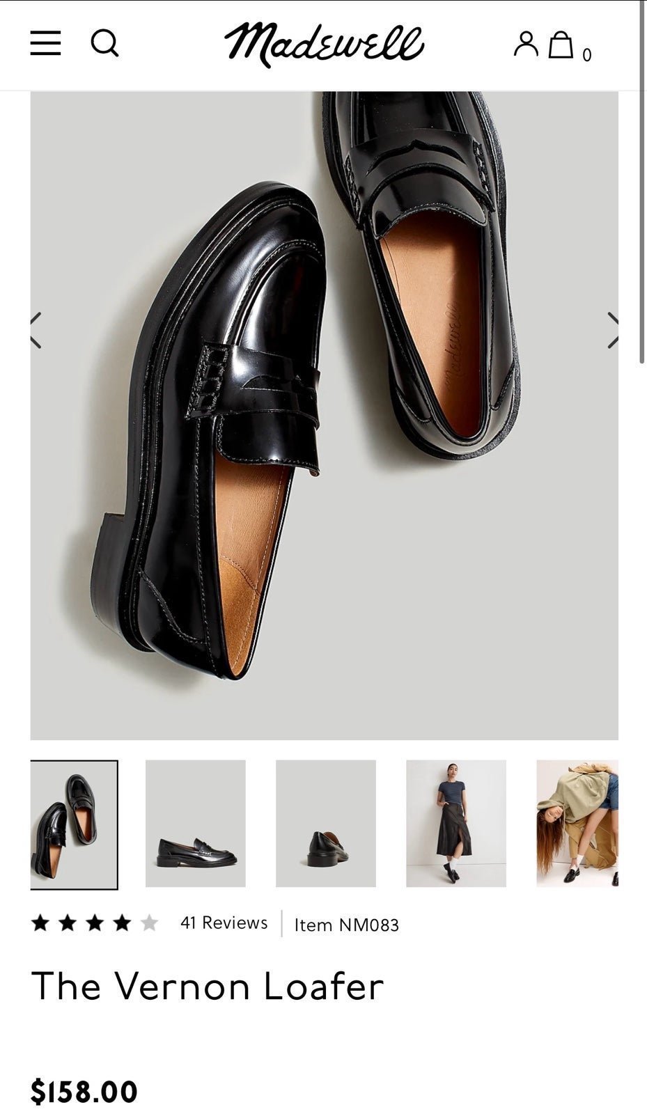 Madewell loafers