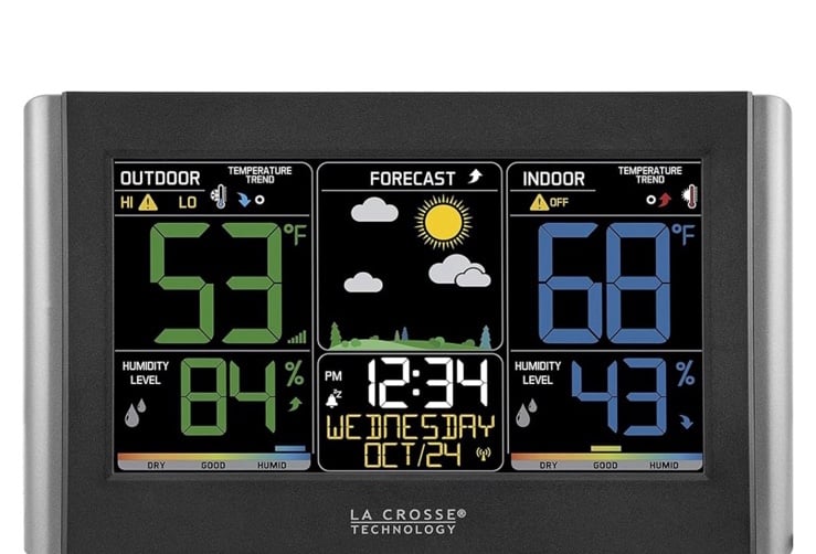 La Crosse Technology C85845-1 Color Wireless Forecast Station