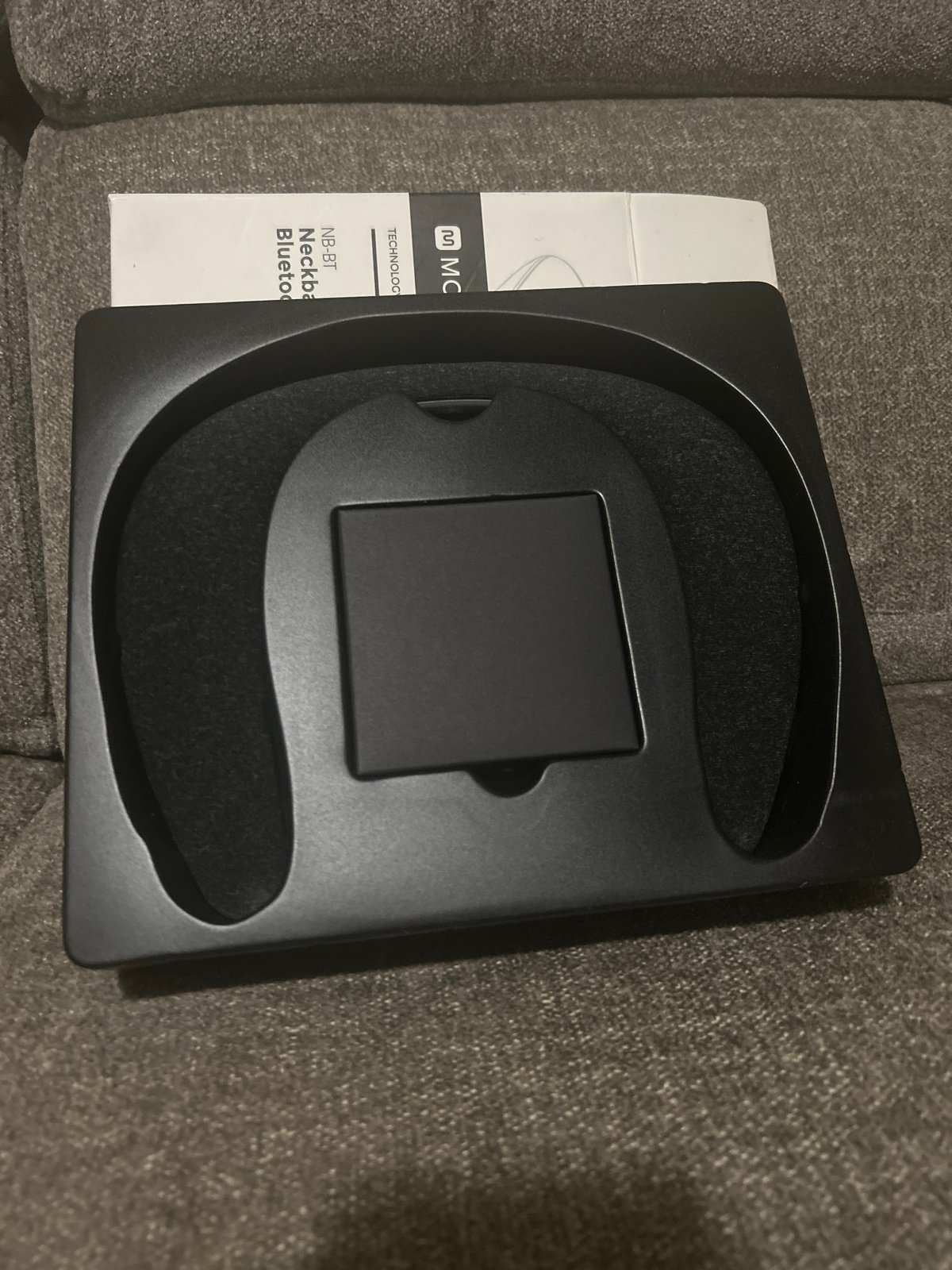 Monoprice NB-BT Neckband Wearable Bluetooth Speaker w/Hands Free Mic