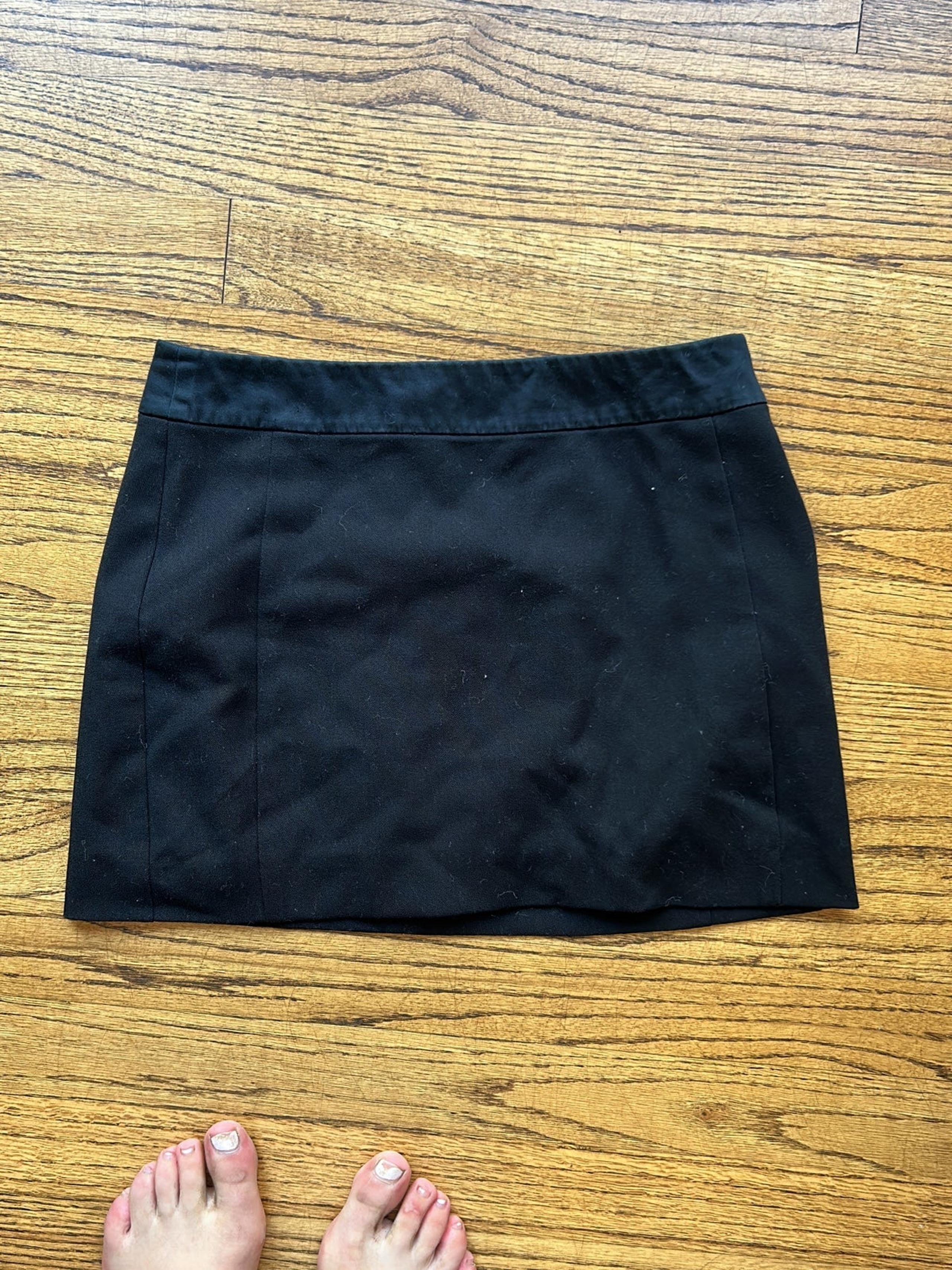 MNG black mini skirt