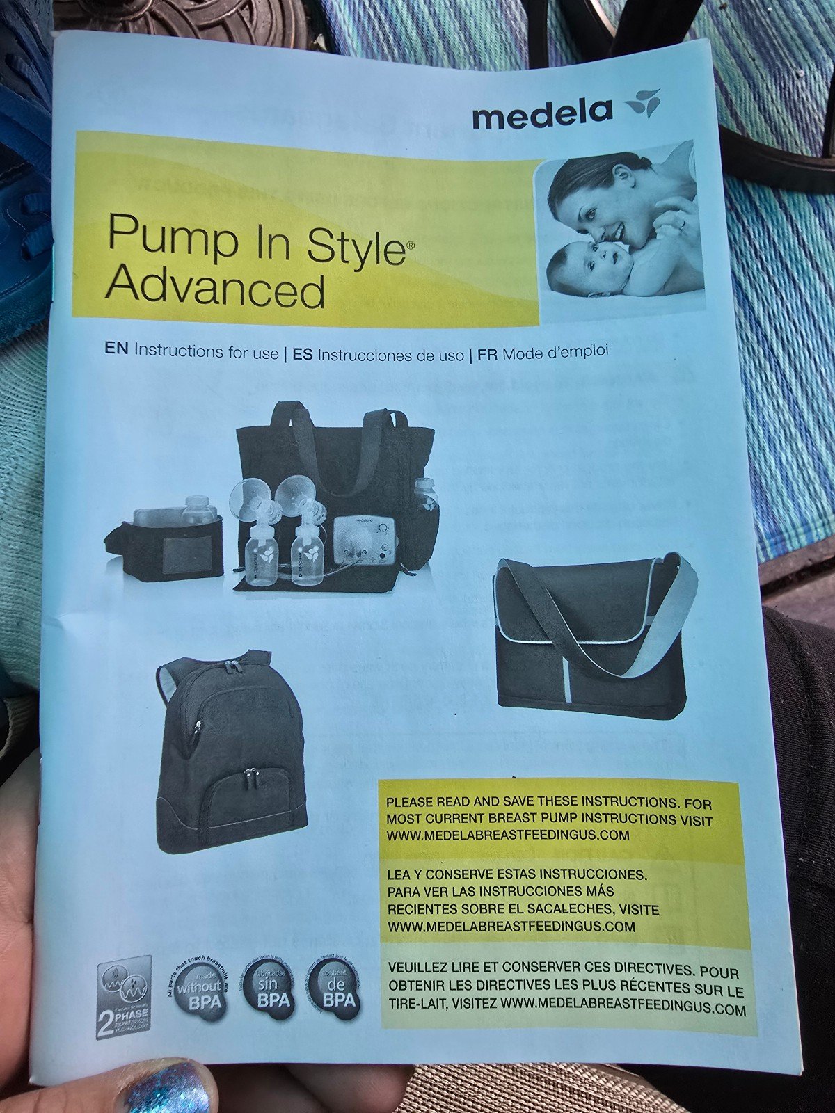 Medela breast pump unit