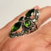 Peridot 925 Sterling Silver Ring