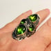 Peridot 925 Sterling Silver Ring