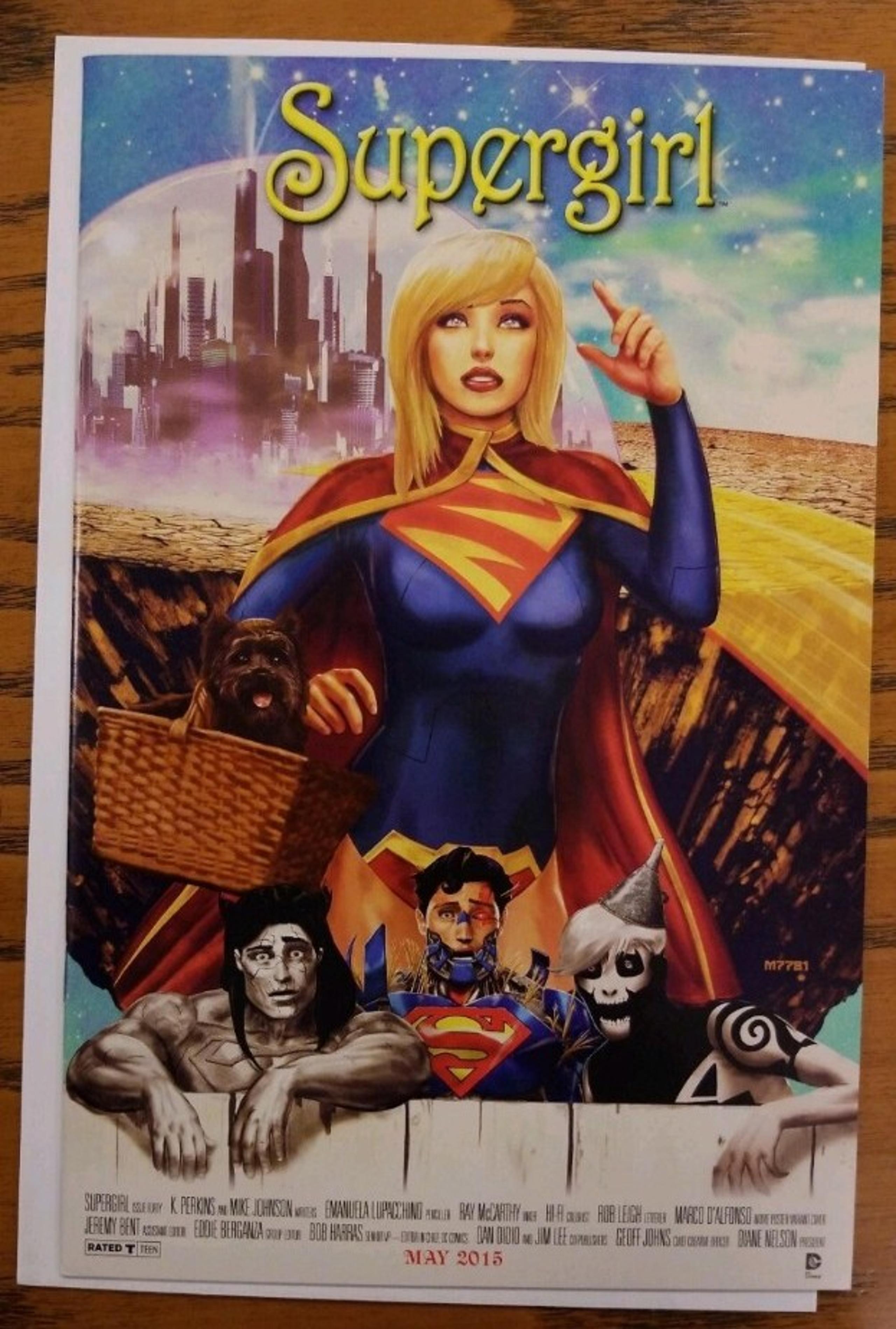 DC Wizard of Oz Supergirl Comic book