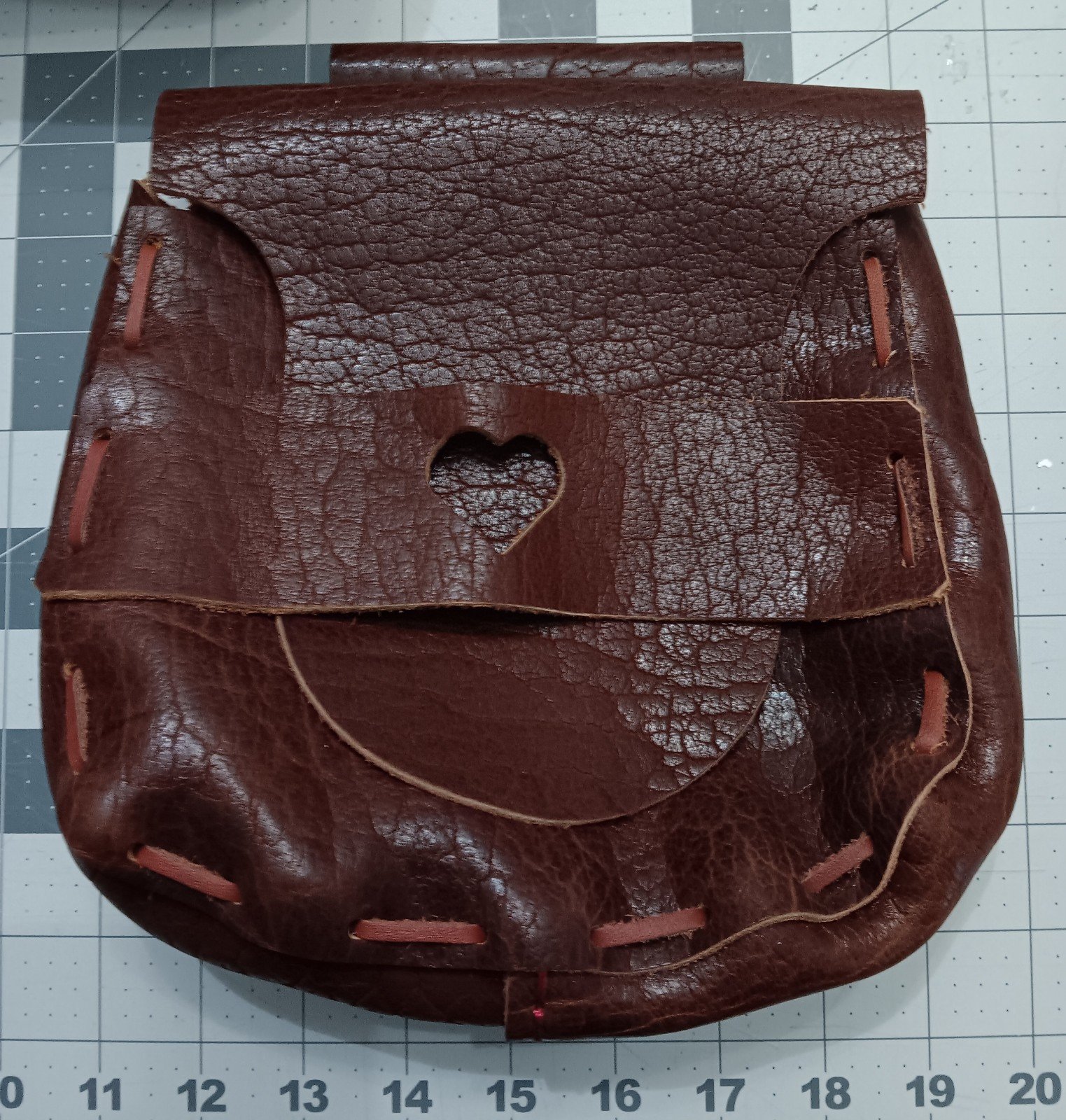 Renaissance Faire Festival Soft Leather Belt Pouch
