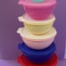 Tupperware Wonderlier Bowl Set of 6