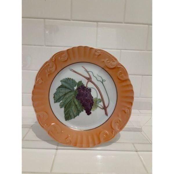 Mottahedeh Portugal Summer Fruits Dessert Plate