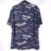 NWT FAHERTY SS Rayon Camp Button up Shirt NTI-Navy SEA TO SKY MWH2316 SMALL