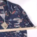NWT FAHERTY SS Rayon Camp Button up Shirt NTI-Navy SEA TO SKY MWH2316 SMALL