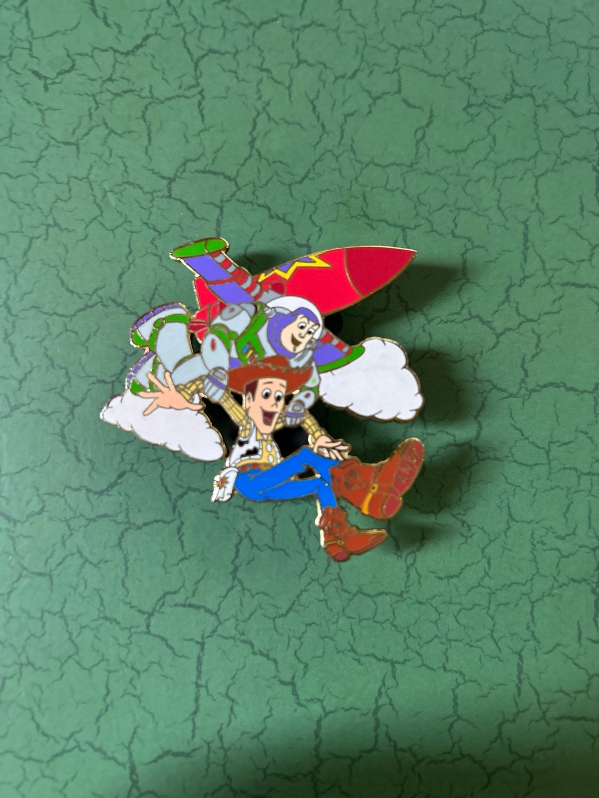 Buzz Lightyear and Woody Disney Auctions Pin