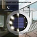 OULONGER Solar Ground Lights 12 Pack Solar Lights Outdoor Waterproof White Light