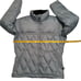 POWDER ROOM Winter Feather Down Ski Jacket Womens Small Blue Coat Zip Pockets