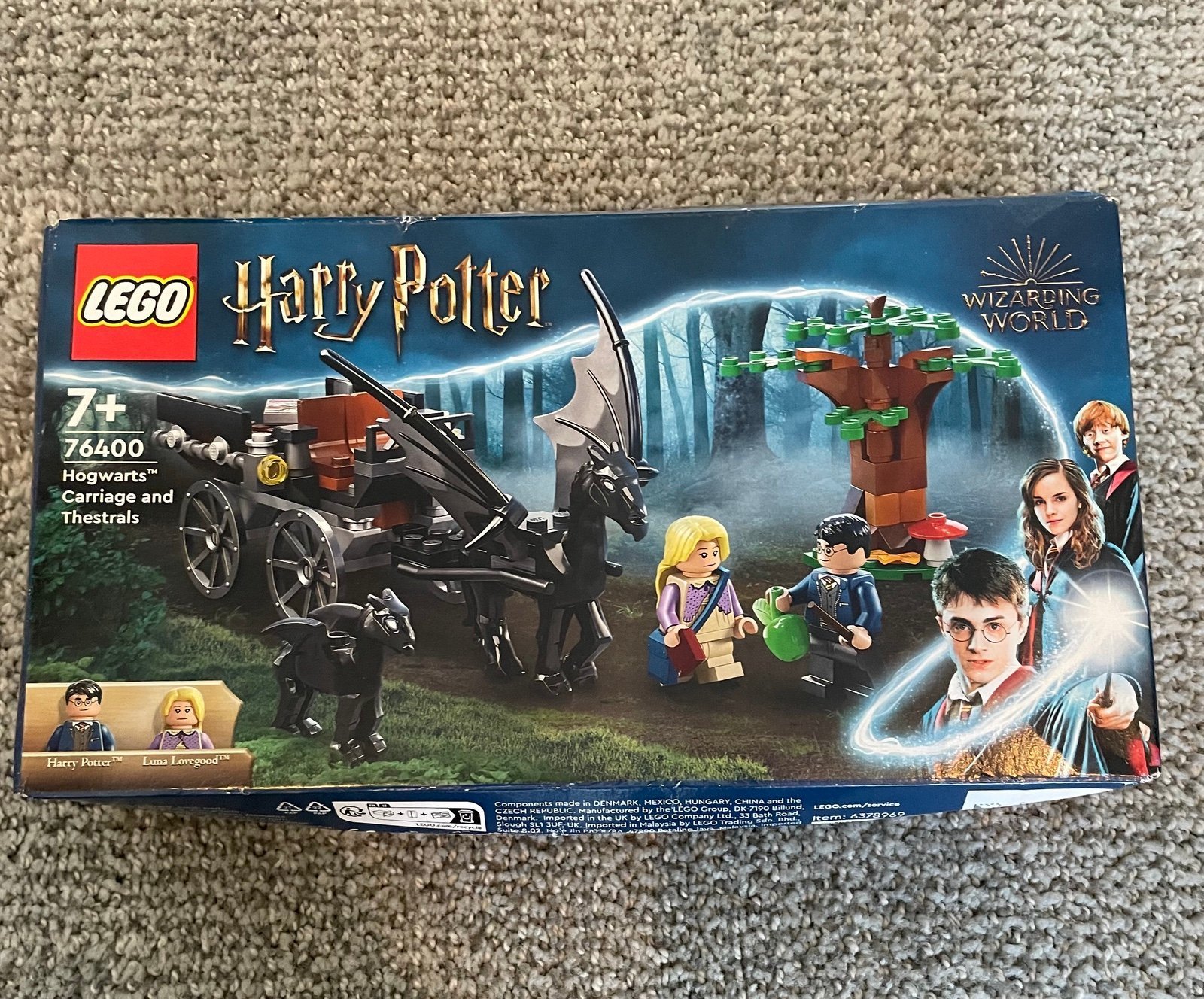 LEGO Harry Potter: Hogwarts Carriage and Thestrals 76400 - New Factory Sealed