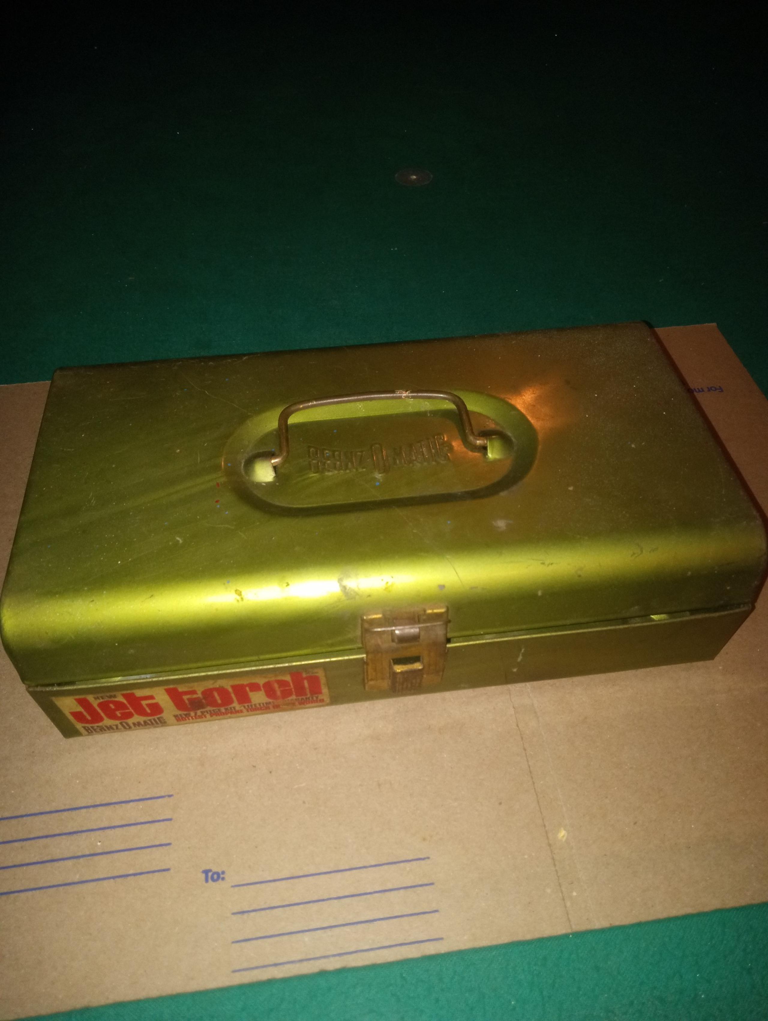 Small Vintage Tool Box