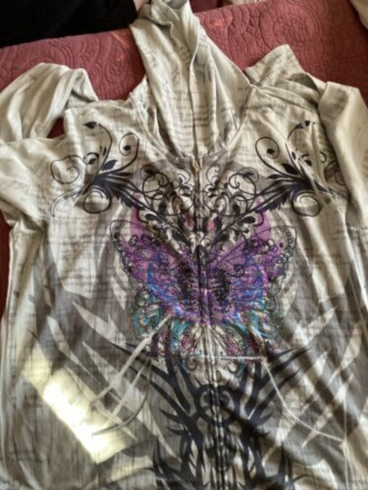 Urban outfitters skeleton sweatshirt Clearance