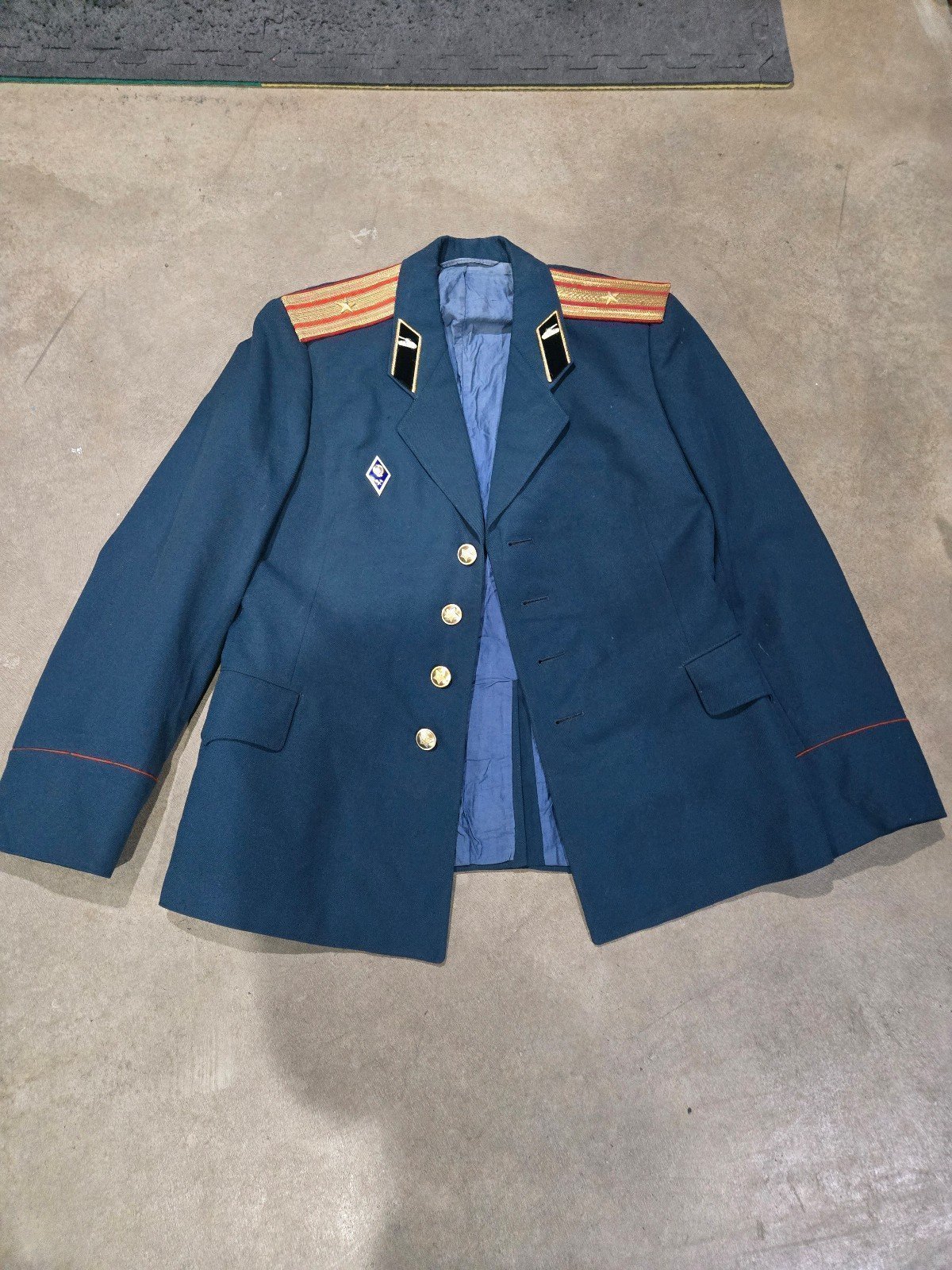 Soviet Union ussr Major Tankman parade uniform