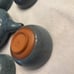 Vintage pottery sake/ tea set six cups