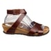 Papillio X Birkenstock Women’s Brown Ankle Strap Wedge Sandal Size 38 M 5 W 7