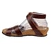 Papillio X Birkenstock Women’s Brown Ankle Strap Wedge Sandal Size 38 M 5 W 7