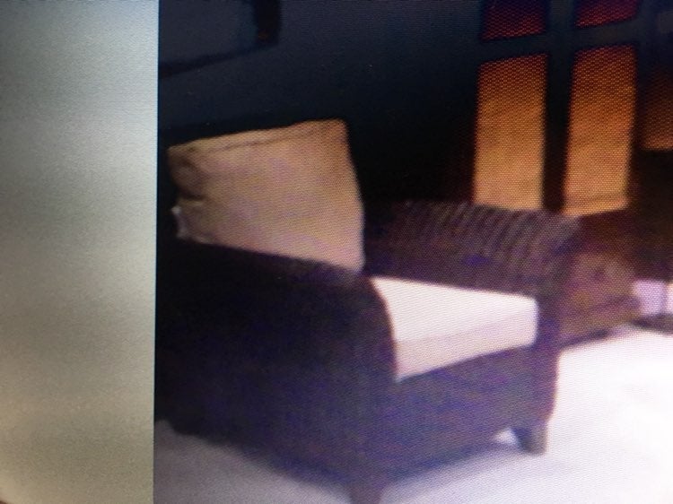 Solid Wicker Chair