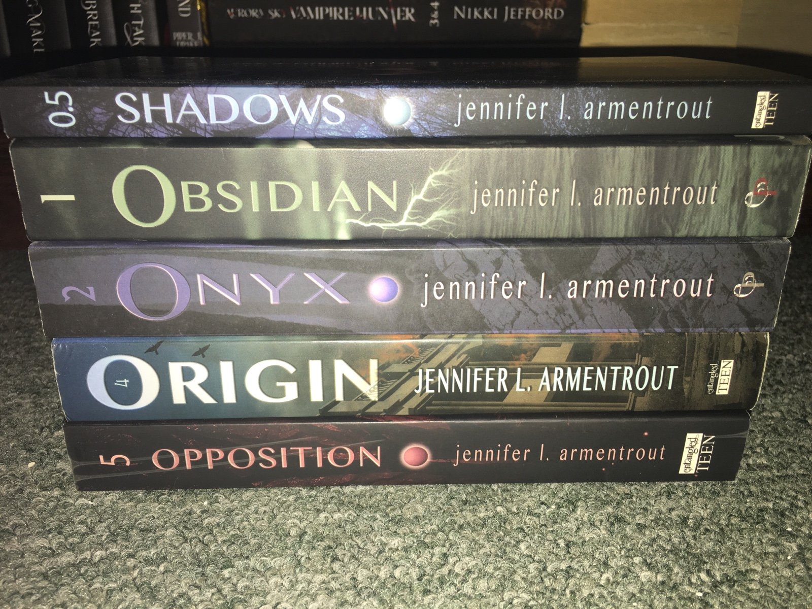 Lux series by Jennifer L Armentrout OOP