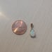 10k Gold Opal Pendant with diamond