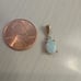 10k Gold Opal Pendant with diamond