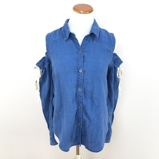 Rails Cold Shoulder Romy Blouse
