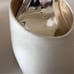 Badgley Mischka Felixa Women's White Satin Pearl Platform Heel Pump Size 5.5