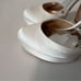 Badgley Mischka Felixa Women's White Satin Pearl Platform Heel Pump Size 5.5