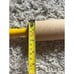 Vintage Wooden Rolling Pin With Yellow Handles
